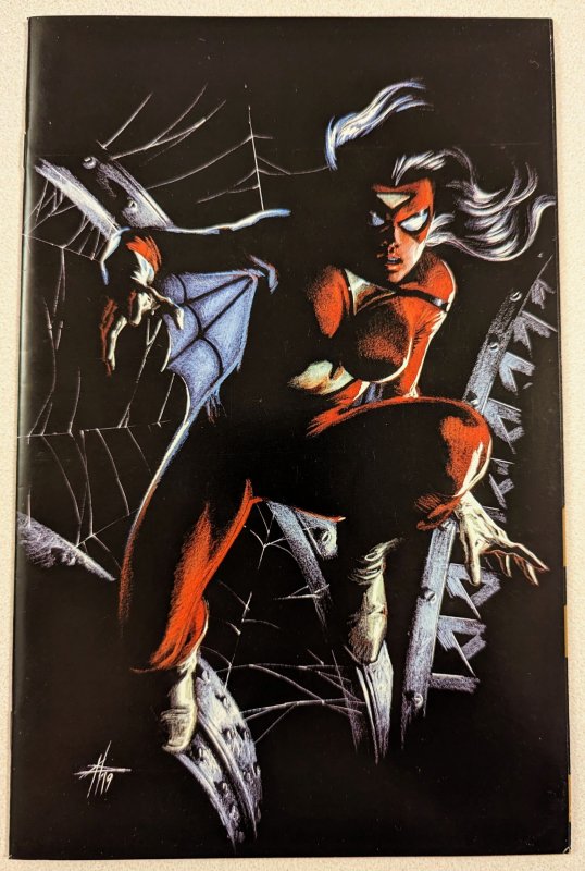 SPIDER-WOMAN #1 NM-9.2 UNKNOWN COMICS EXCLUSIVE GABRIEL DELL'OTTO VIRGIN...