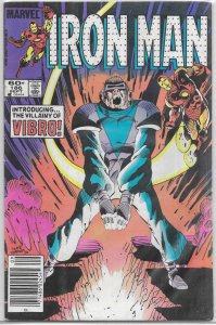 Iron Man   vol. 1  #186 GD O'Neil/McDonnell, Rhodey, Vibro