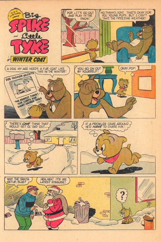 2 Issues! SPIKE and TYKE #10 & 12  (1957-58)12 Father & Pup Stories +Tom & Jerry