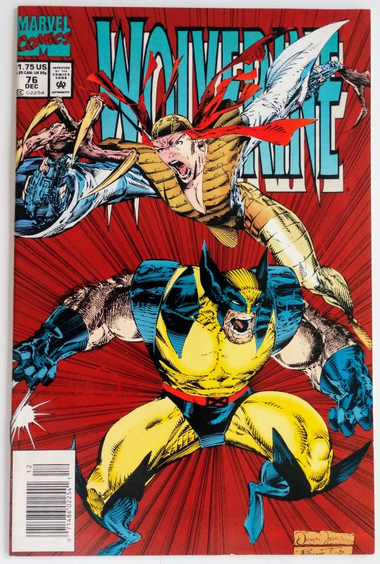 Wolverine #76 NEWSSTAND (VF)(1993)