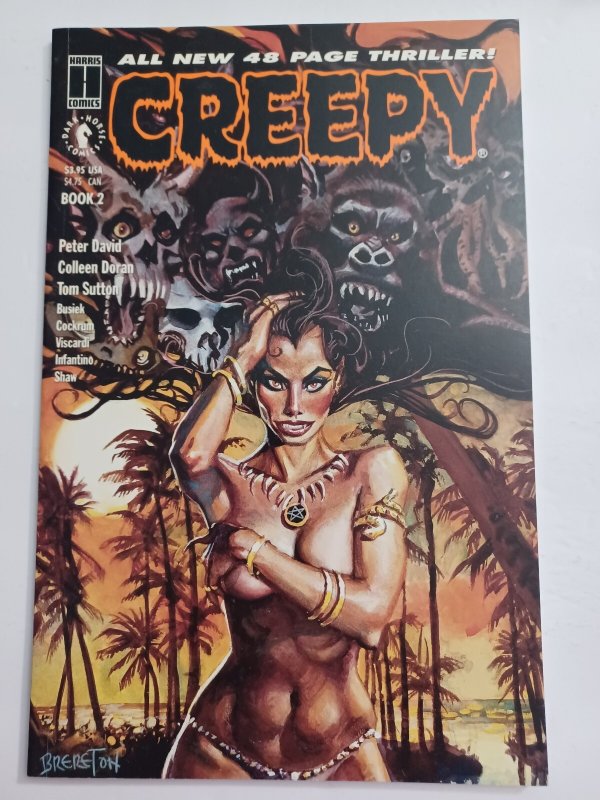 Creepy #1 & 2 set - Dan Brereton - Horror - Harris - 1992 - NM