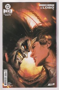 DC KO Wonder Woman vs Lobo #1 Cvr C Joelle Jones Variant (2025) NM