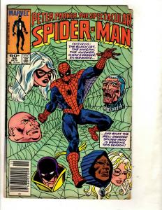 10 Peter Parker, The Spectacular Spiderman Marvel Comics # 94 95 96 97 + J334