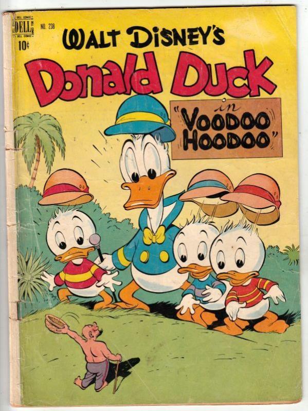 Four Color #238 Donald Duck strict VG 4.0  1st Appear- Foola Zoola   Boca