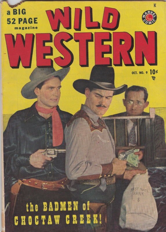 Wild Western 9 FR/GD (Marvel Oct. 1949)