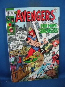 AVENGERS 77 VF+ MARVEL 1970