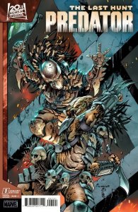 Sergio Davila Predator The Last Hunt #1 Main Cover Original Art Signed Published