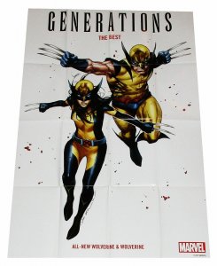 Generations All New Wolverine Folded Promo Poster (36 x 24) - New!