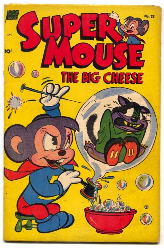 Supermouse #25 1953- Golden Age Funny Animal comic VG
