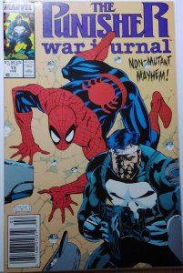 The Punisher War Journal #15 (1990) Spider-Man