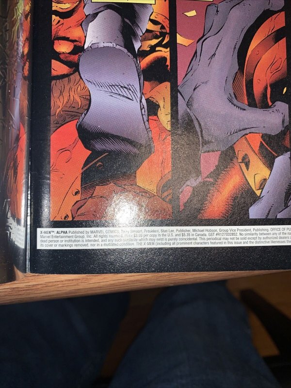 X-Men Alpha1 Foil Wrap Around Cover Age of Apocalypse 