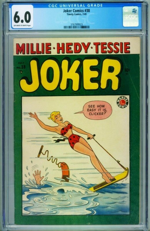 Joker Comics #38 CGC 6.0 1949 MILLIE THE MODEL-Timely 3767999023