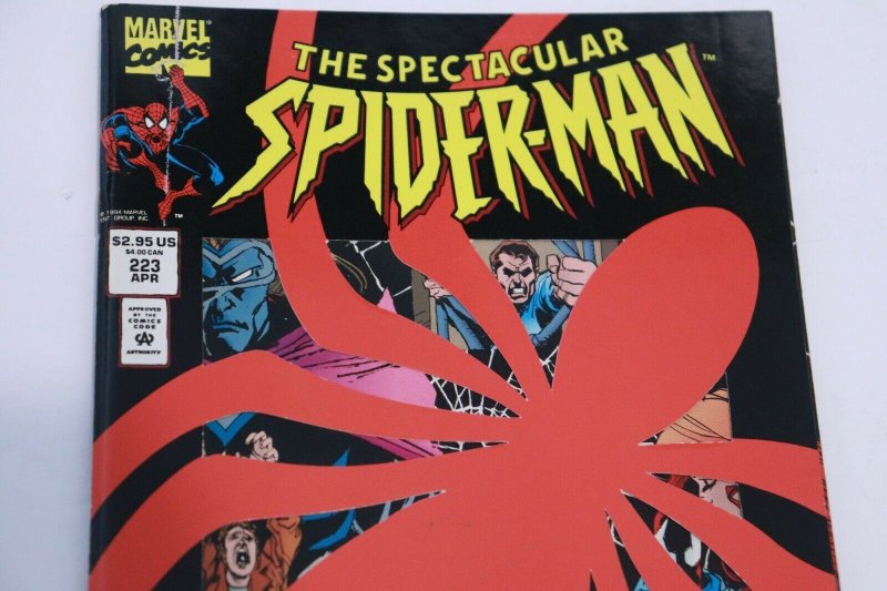 Spectacular Spiderman #223  Marvel Comics 1995 