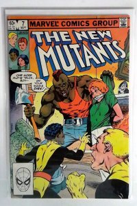 New Mutants #7 (1983) Marvel 8.5 VF+ 1st Print Comic Book