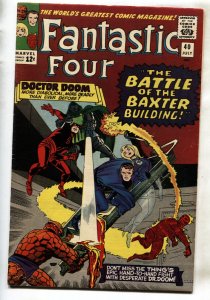 FANTASTIC FOUR #40 comic book 1965-DR DOOM-DAREDEVIL-JACK KIRBY VF