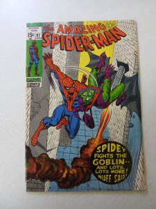 The Amazing Spider-Man #97 (1971) VG condition moisture damage, rusty staple