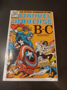 The Official Handbook of the Marvel Universe #2 (1983)