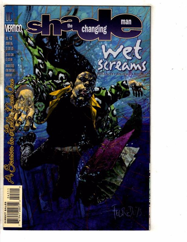 10 Shade The Changing Man DC Comic Books # 41 42 43 44 45 46 47 48 49 50 CR7