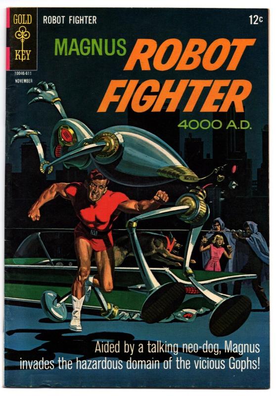 Magnus, Robot Fighter #16 (Nov 1966, Western Publishing)  - Fine+