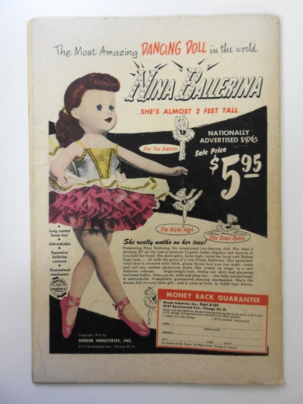 Love Secrets #56 VG- Cond! tape pull front cover, 4 in tear on centerfold page