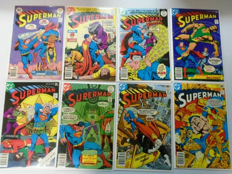 Superman Comic Lot From:#306-346, 20 Different, Average 6.0/FN (1976-1980)