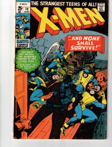 The X-Men #70 (1971) giant size! Jack Kirby art! High-Grade key! VF/NM Lynchburg