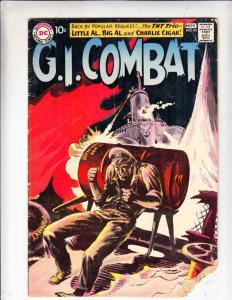 G.I. Combat #84 (Nov-60) FR/GD Low-Grade Big Al, Little Al and Charlie Cigar