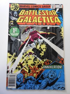 Battlestar Galactica #1 (1979) GD/VG Condition moisture damage