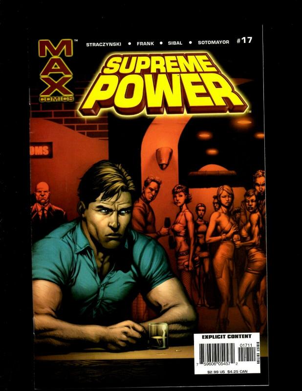 Lot of 10 Supreme Power Max Comic Books #9 10 11 12 13 14 15 16 17 18 HY7