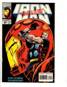 Iron Man # 304 VF Marvel Comic Book Thor Avengers Hulk Captain America SS10
