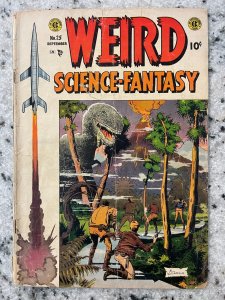 Weird Science-Fantasy # 25 GD/VG EC Golden Age Comic Book Pre-Code DINO 13 J864