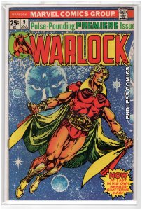Warlock #9 (1975) Classic Jim Starlin Cover!  [NSC•CR400-GA#2]