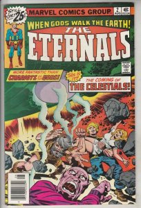 Eternals, The #2 (Aug-76) NM- High-Grade The Eternals, the Deviants