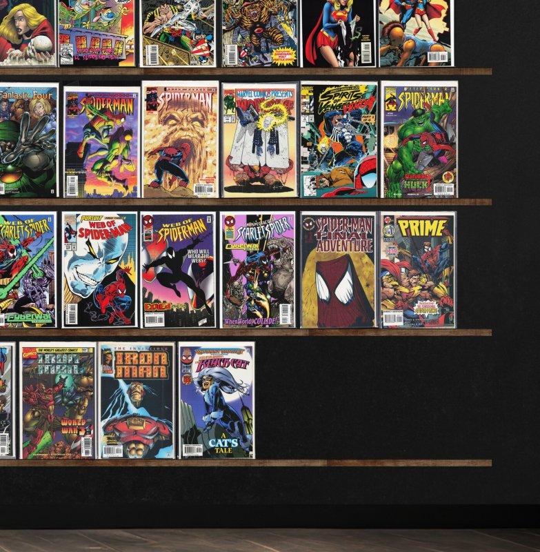 Huge Lot 140+ Comics with Supergirl, The Sensational Spider-Man & More!
