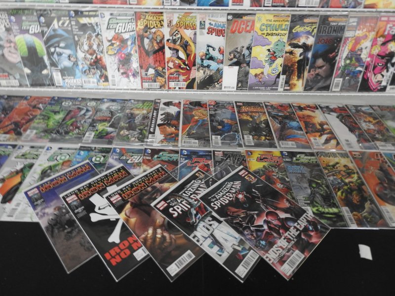 Huge Lot 160+ Comics W/ Ghost Rider, Spider-Man, Green Arrow+ Avg VF Condition!!