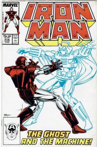 Iron Man #219 (1968 v1) Bob Layton 1st Ghost FN+