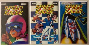 Speed Racer lot #1-3 Now 3 different books (8.0 VF) (1987)