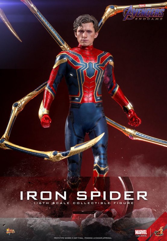 Hot Toys Sideshow Spider-man Iron Spider Holland 1/6 Scale Figure 913630