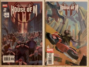 HOUSE OF M 1-8 + DIRECTOR'S CUT OF ISSUE 1 + THE DAY AFTER ONE-SHOT