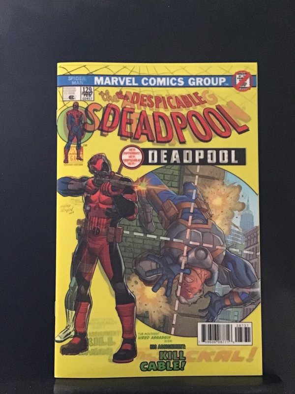 The Despicable Deadpool #287 Salva Espin Lenticular Homage Cvr