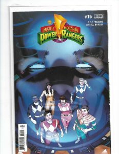 MIGHTY MORPHIN POWER RANGERS #15 COVER A CAMPBELL 2017 BOOM 1ST PRINT  nw126
