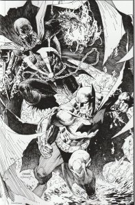 Batman Spawn # 1 Jim Lee 1:100 Variant Cover N NM DC 2022 [M5]