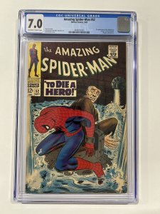 Amazing Spider-Man 52 1967 Cgc 7.0 OW/W pages Marvel Comics