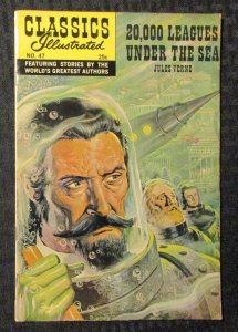 1968 CLASSICS ILLUSTRATED #47 VG+ 4.5 20,000 Leagues Under The Sea - Jules Verne