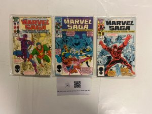 3 Marvel Saga Marvel Comic Books # 13 14 15 Avengers Defenders Thor 47 JS54