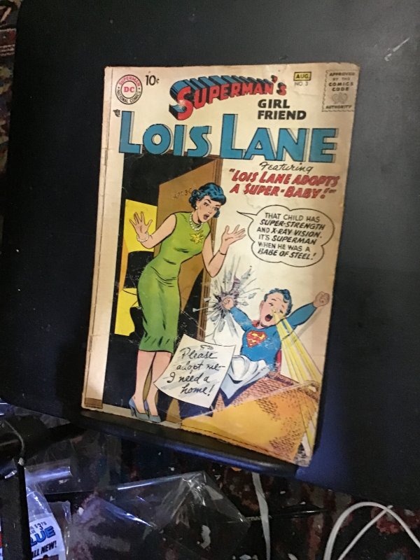 Superman's Girl Friend, Lois Lane #3 (1958) Superbaby! Affordable grade!...