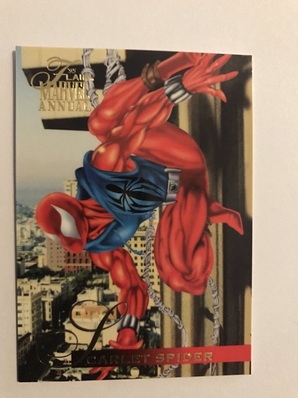 SCARLET SPIDER #60 card : Marvel Annual 1995 Flair; NM/M; base, Spider-Man