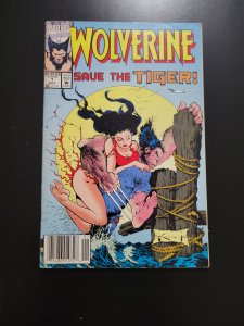 WOLVERINE: SAVE THE TIGER #1 ONE-SHOT 8.0 NEWSSTAND MARVEL COMIC BOOK