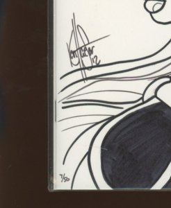 Uncanny X-Men #1: KEN HAESER SIGNED/REMARKED SKETCH COVER! (9.2 OB)
