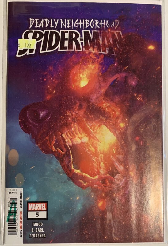 1ST DREAM SPIDER Deadly Neighborhood 4 Marvel Voices Spider-Verse 1 1:50 Variant 